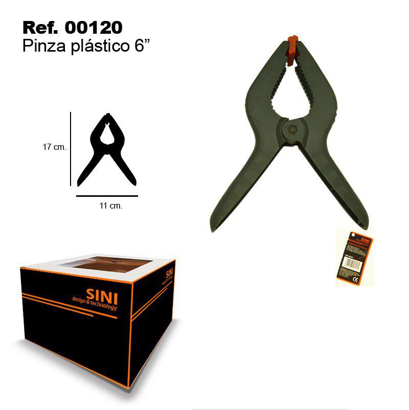TB1090 Plastic Clamp 6"