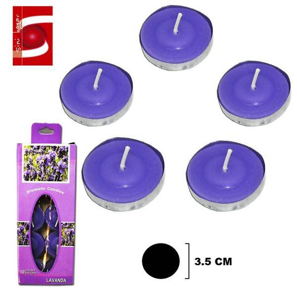 TB1106 8 Lavender Candles