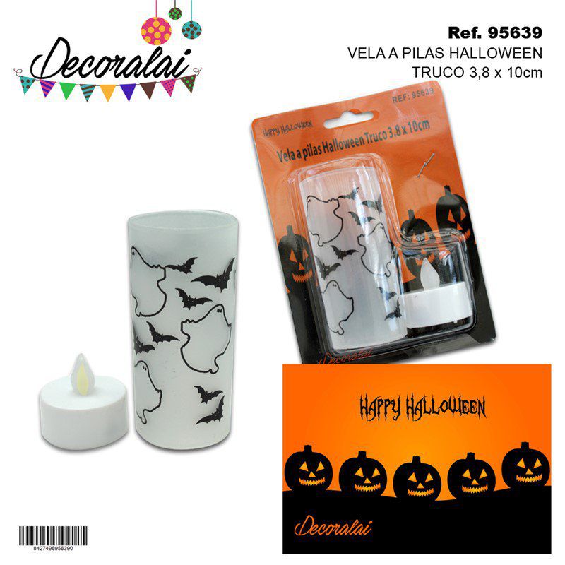 TB1120 Battery-operated Halloween Trick Candle 3.8*10CM