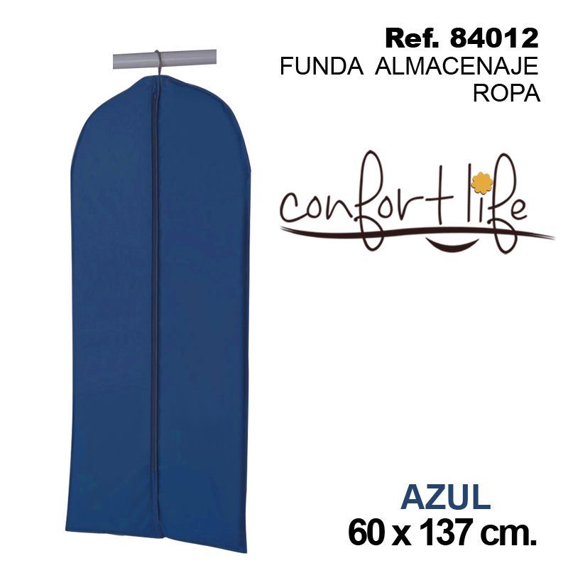 TB1134 Blue Laundry/Clothes Storage Cover, 60x137CM