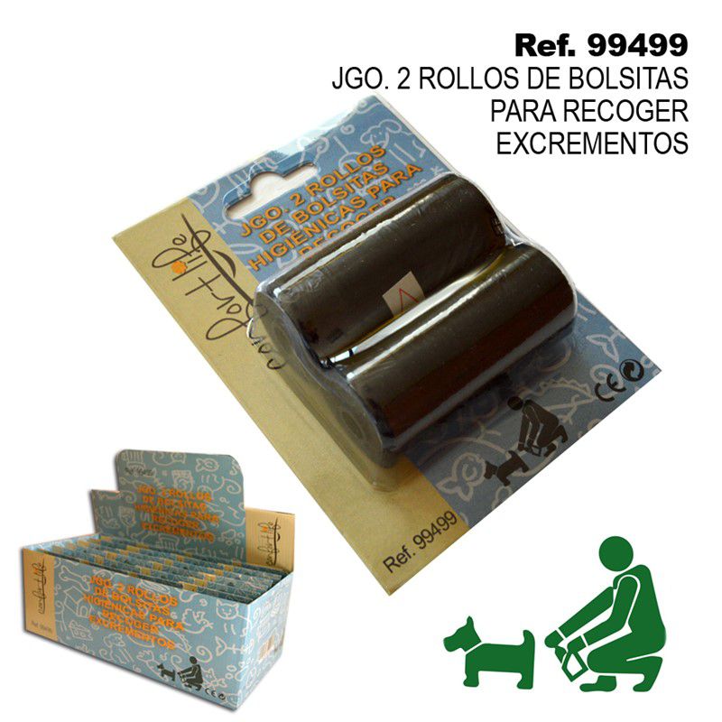 TB1153 Set of 2 Rolls of Bags for Dispenser