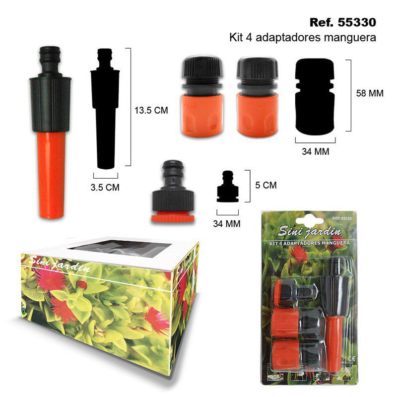 TB1176 KIT 4 HOSE ADAPTERS