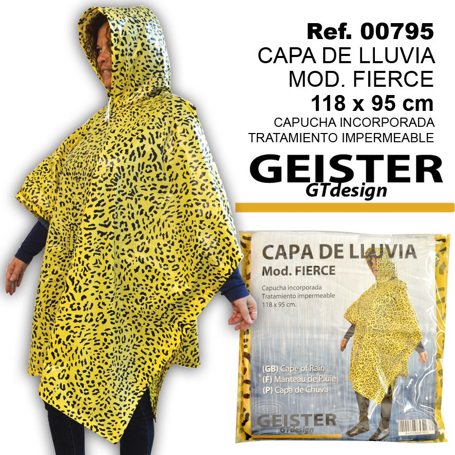 TB1224 FIERCE MODEL RAINCOAT