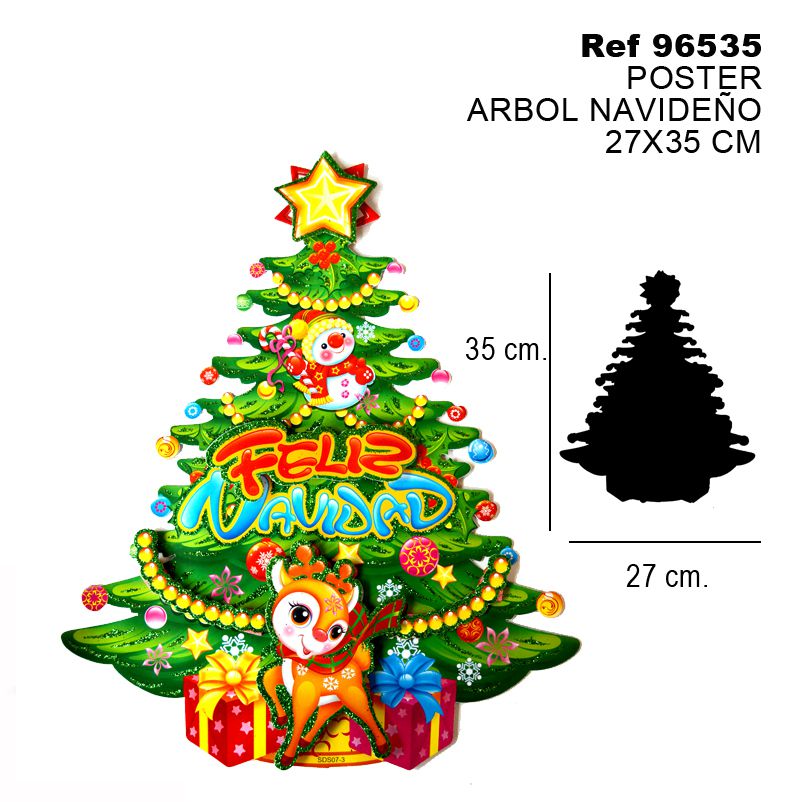 TB1321 Christmas Tree Decoration 27 X 35 CM