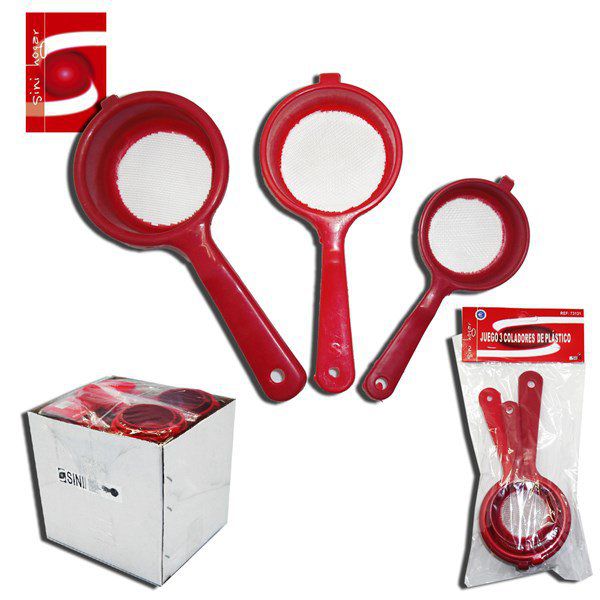 TB1637 SET OF 3 STRAINERS