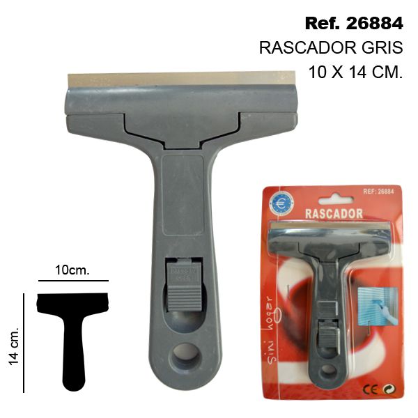 TB1645 Grey Scraper 14x10 cm