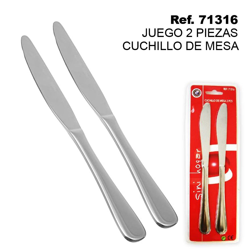 TB1693 Set of 2 Table Knives