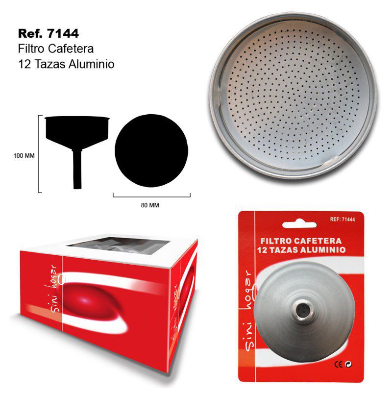 TB1705 12 Cup Aluminum Coffee Filter