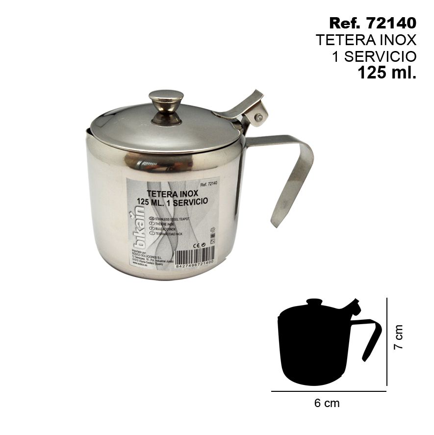 TB1729 Teapot, 1 Serving, 125 ML.