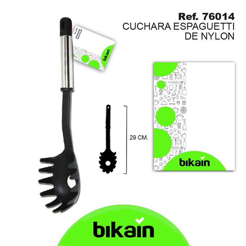 TB1777 Spaghetti Spoon made of Nylon and Stainless Steel.