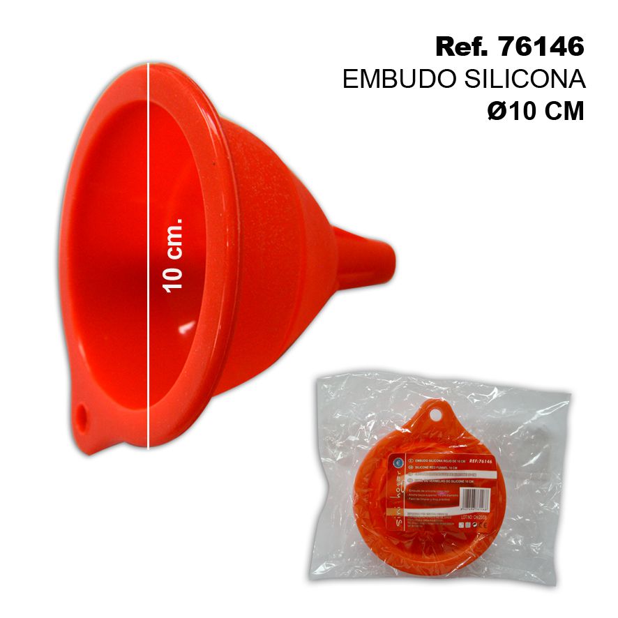 TB1794 Silicone Funnel 10 cm Diameter.