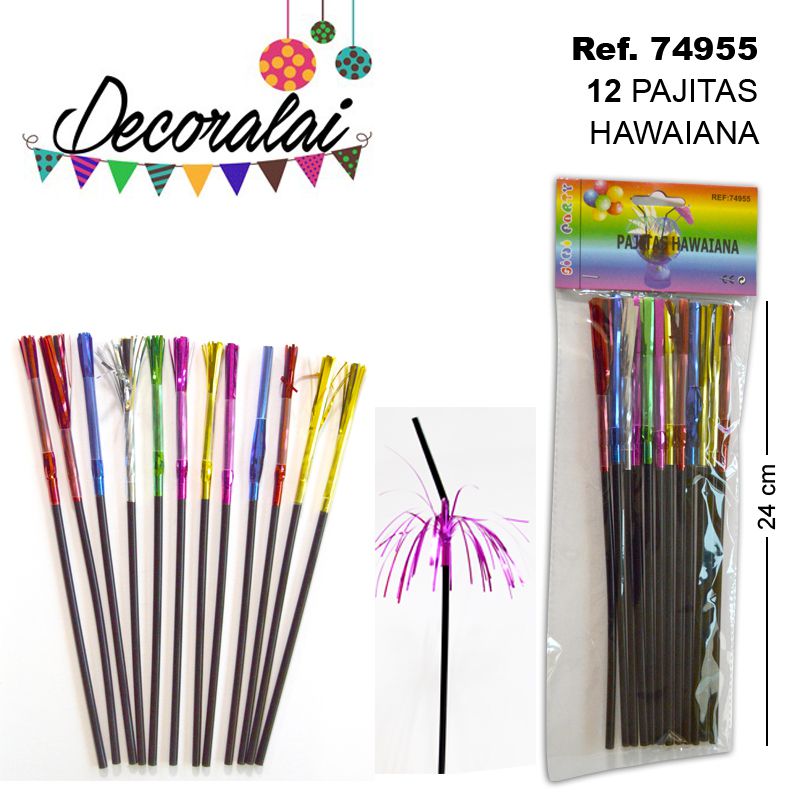 TB1985 12 Hawaiian Straws