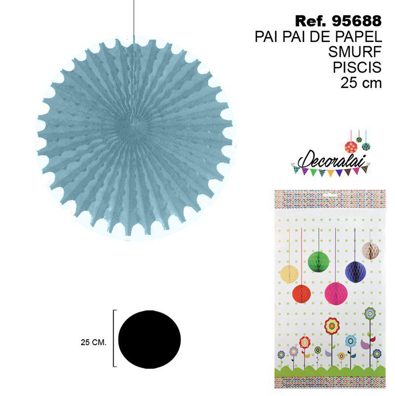 TB2154 Smurf Fish Paper Streamers (25CM)