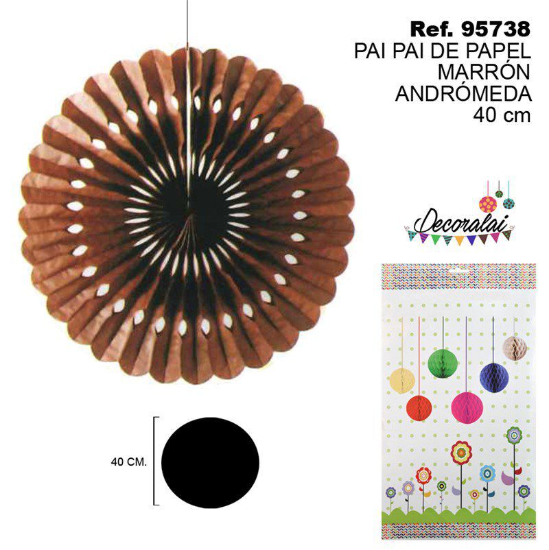 TB2204 PAI PAI BROWN PAPER ANDROMEDA 40CM