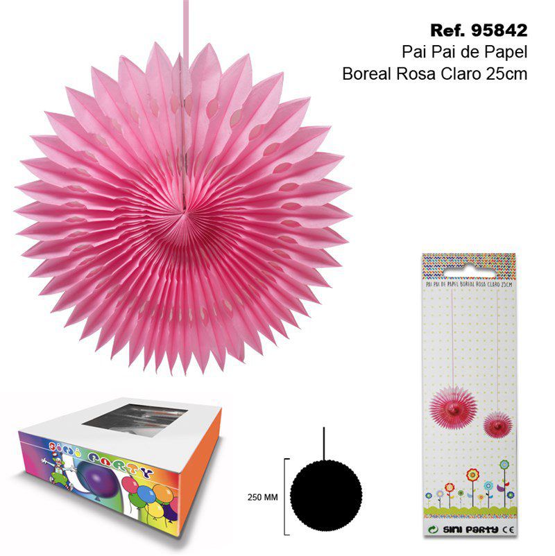 TB2289 Light Pink Boreal Paper Streamer 25CM