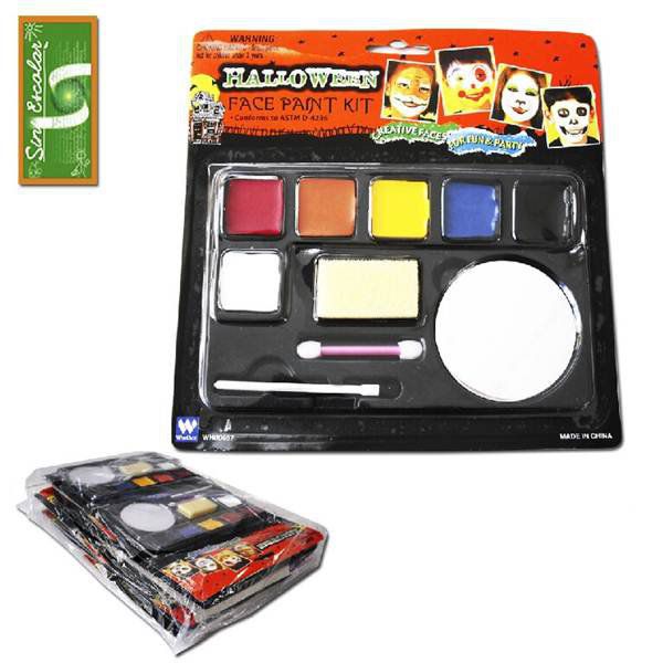 TB2516 A set of paints designed for festive occasions and crafts.