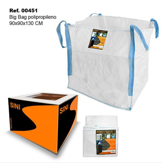 TB1093 Polypropylene Big Bag 90x90x130cm White