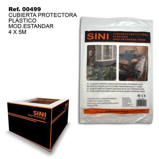 TB1097 Protective Plastic Cover, Model Standard, 4x5M, 20M2, 7 Micras