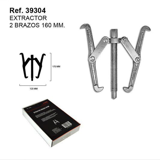 TB1102 EXTRACTOR 2 ARMS 160 MM.