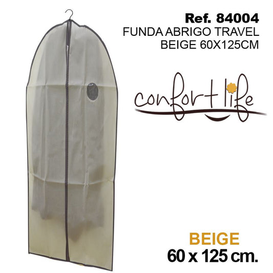 TB1131 Travel Coat Cover Beige 60x125cm