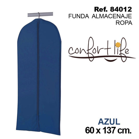 TB1134 Blue Laundry/Clothes Storage Cover, 60x137CM