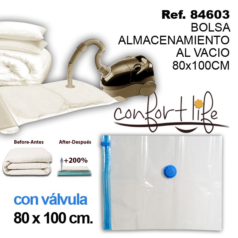 TB1150 CONFORTLIFE 80x100CM Vacuum Storage Bag