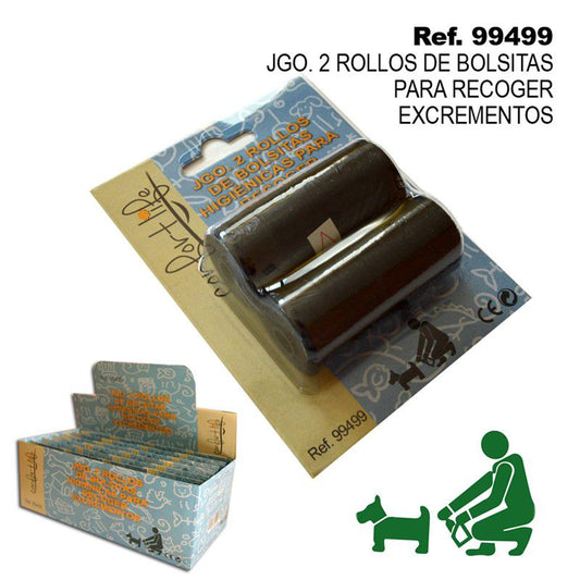 TB1153 Set of 2 Rolls of Bags for Dispenser