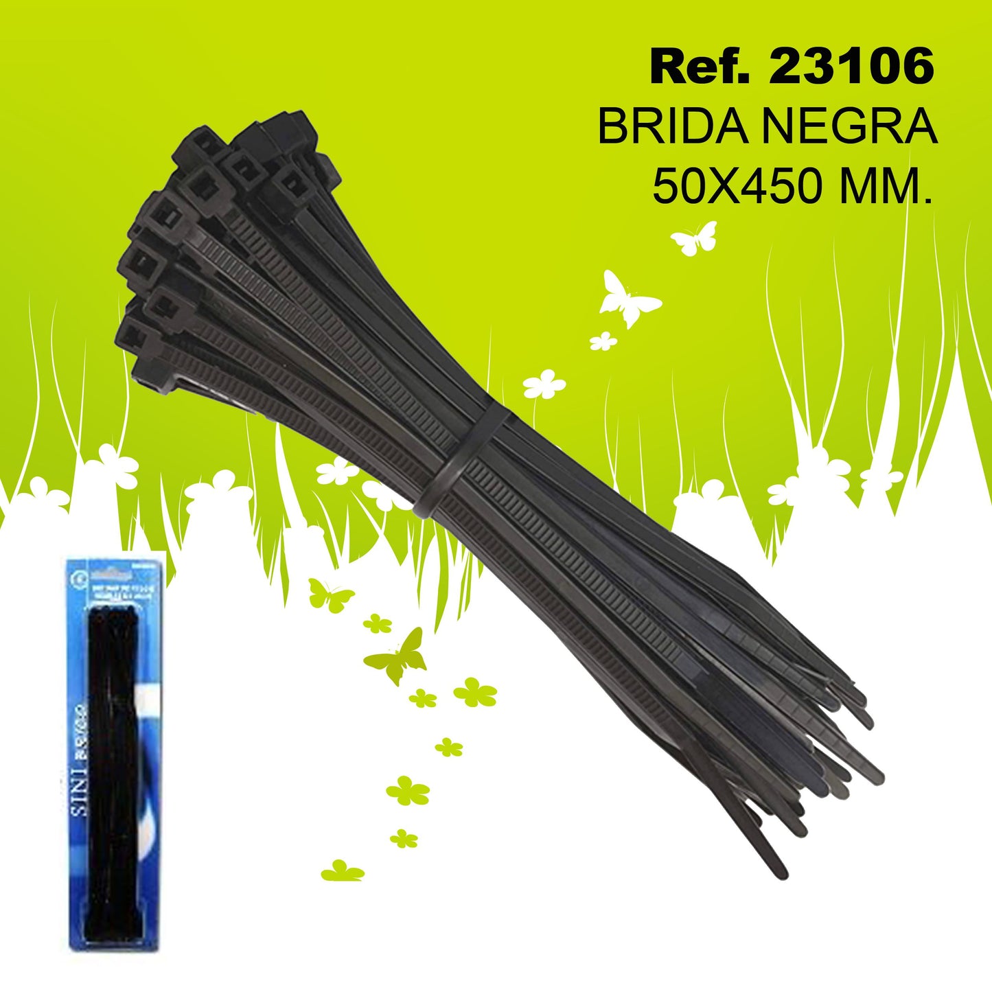 TB1158 Black Strap  50X450 MM.