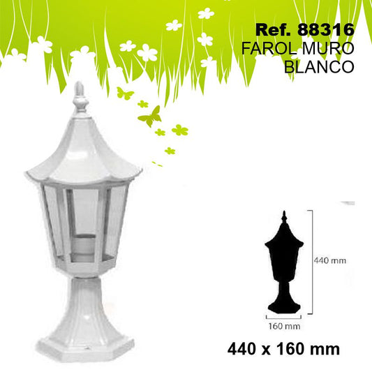 TB1199 White Wall Lantern