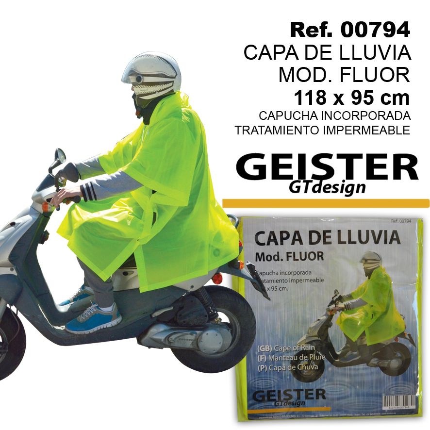 TB1223 MOD. FLUOR Raincoat