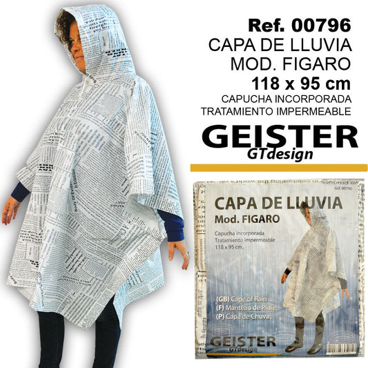 TB1225 Raincoat Model Figaro