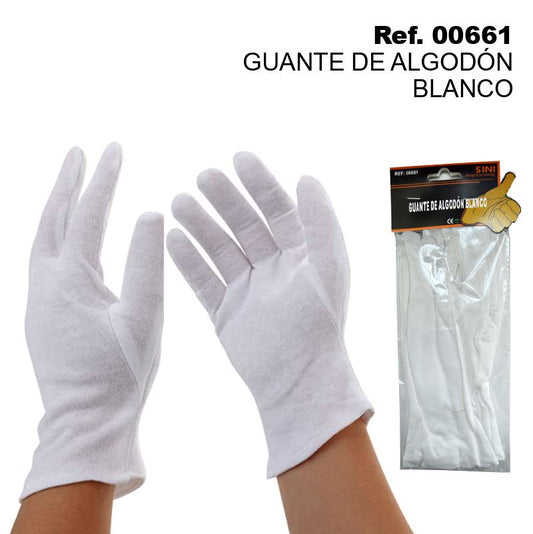 TB1233 White Cotton Glove