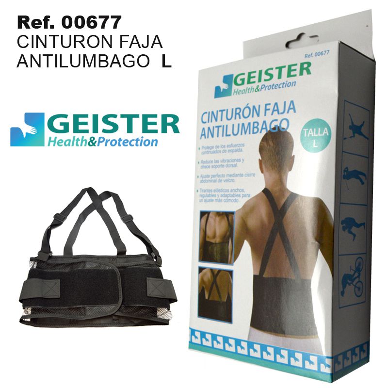 TB1236 CINTURON FAJA ANTILUMBAGO L