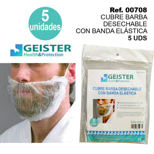 TB1255 Disposable face cover with elastic band (5-pack)