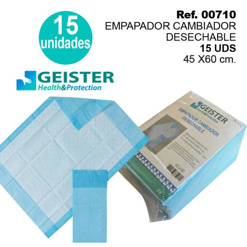 TB1256 Disposable Changing Pad 45x60 cm, 15 units