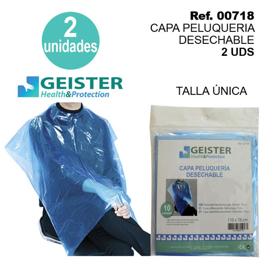 TB1260 Disposable Wig Cape One Size 10 Units
