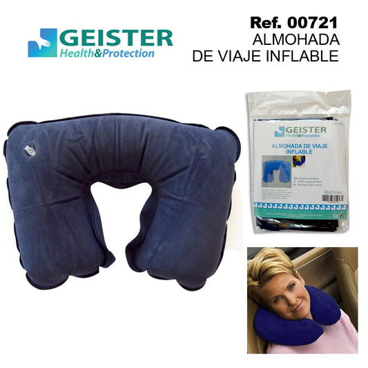 TB1262 INFLATABLE TRAVEL PILLOW