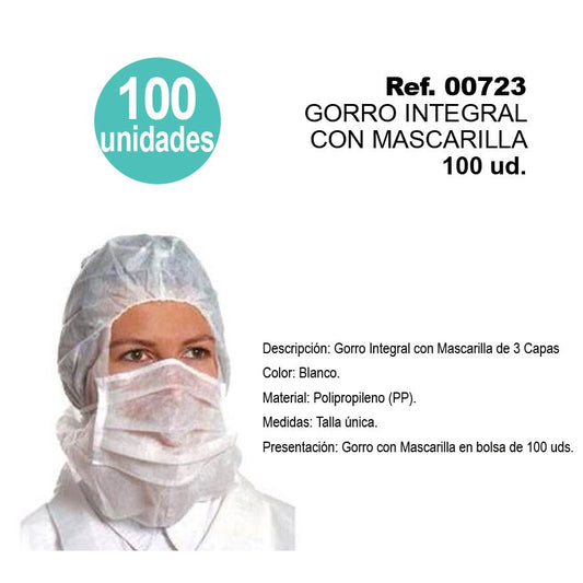 TB1263 Integrated Cap with Mask