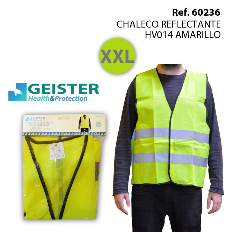TB1292 HV014 Yellow XXL Reflective Safety Vest