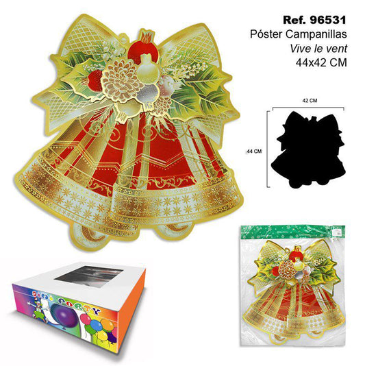 TB1317 Vibe Le Vent Wishing Bells Decoration 44 x 42 CM
