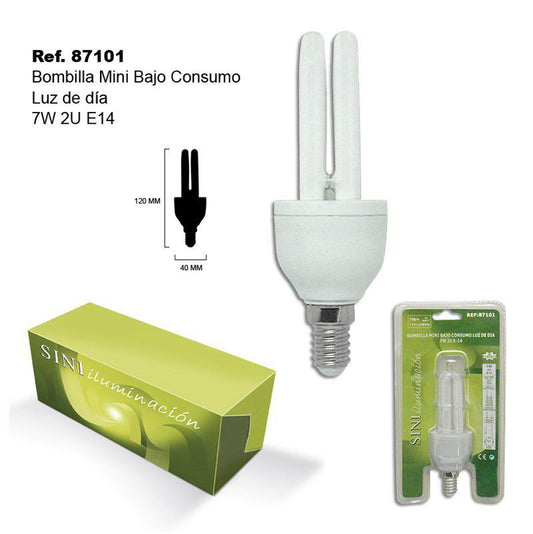 TB1372 Mini Light Bulb 7W 2U E14 Low Consumption