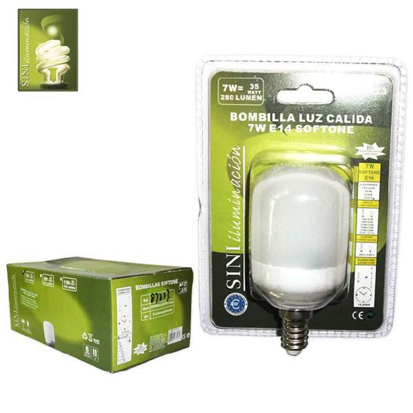TB1404 Warm Light Bulb 7W E14 Soft Tone