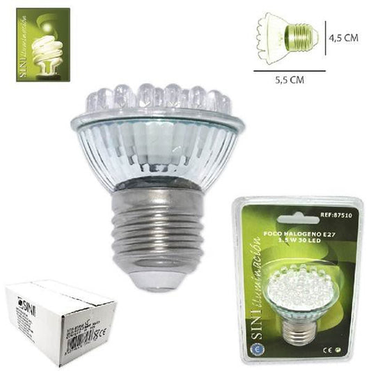 TB1443 Halogen Spotlight E27, 1.5 W, 30 LED