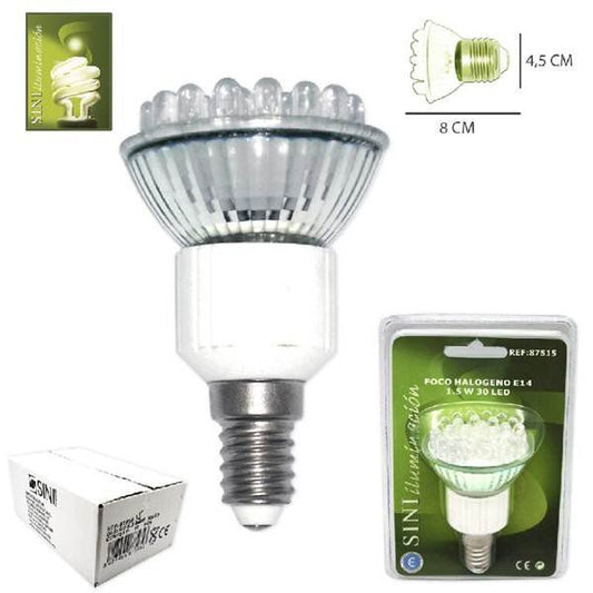 TB1444 Halogen Bulb, E14 base, 1.5W, 30 LED