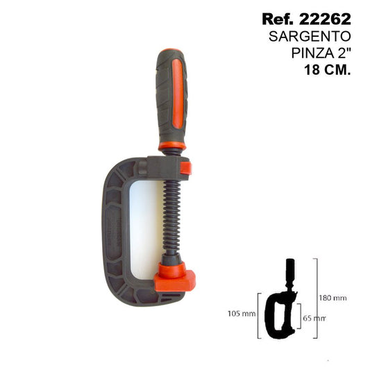 TB1496  Quick-Adjust G-Clamp / C-Clamp / Ratchet G-Clamp 2"