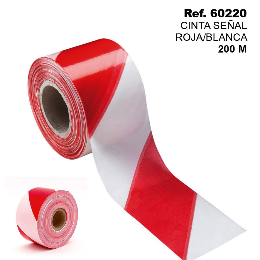 TB1545 Red/White Signal Tape 200M