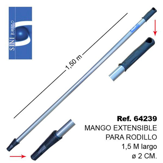 TB1567 Extendable handle for roller 1.5 M X 2MM.