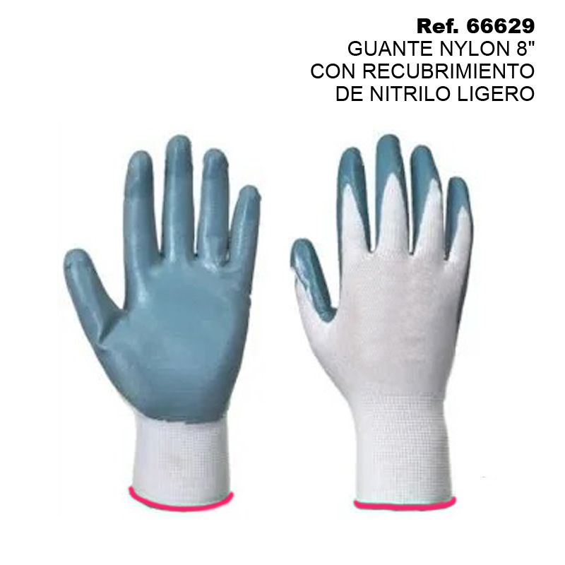 TB1583 REF. 5015 Nylon Glove 8" with Light Coating