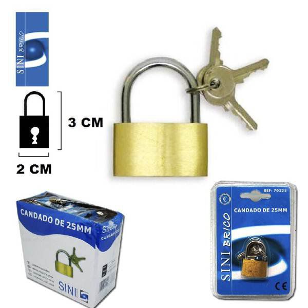 TB1589 25 MM. Padlock
