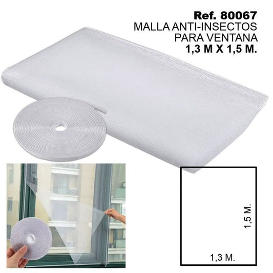 TB1599 Anti-insect mesh screen for windows, measuring 1.3m by 1.5m.
